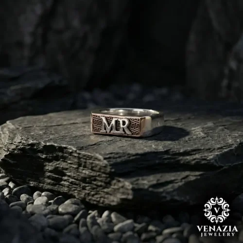 1 (2) İki harf, bir ömür Gümüş Yüzük