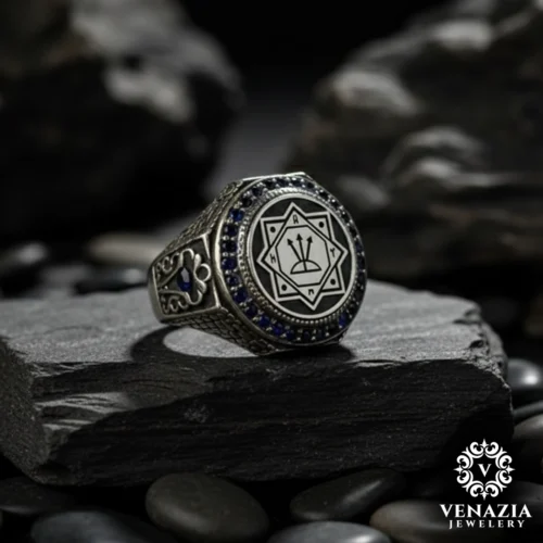 1 (3) Oğuz Kağan Modeli Gümüş Yüzük