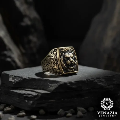 1 (4) Aslan Gümüş Yüzük