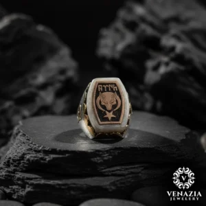 1 Türk Yazılı Gümüş Yüzük