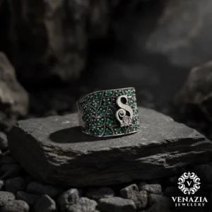 Harfli Gümüş Yüzük