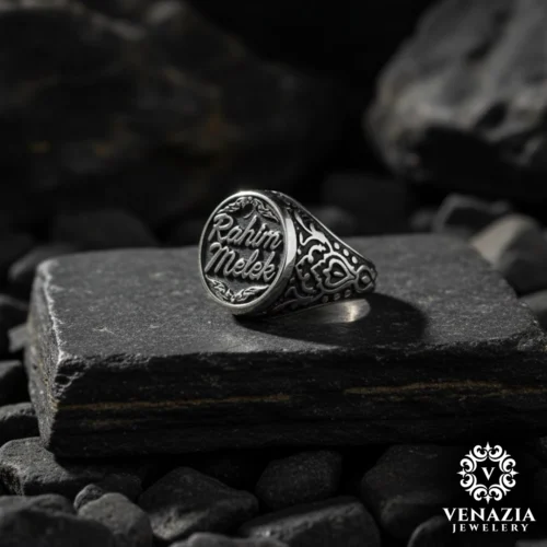 1 İsimli Gümüş Yüzük