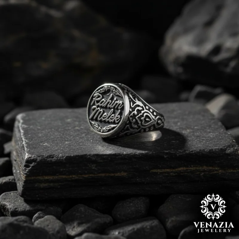 İsimli Gümüş Yüzük