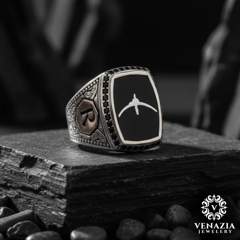 1 Hiç Gümüş Yüzük