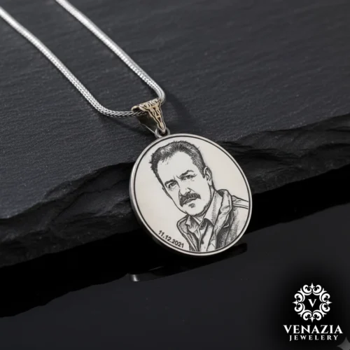 Kişiye Özel Gümüş Madalyon