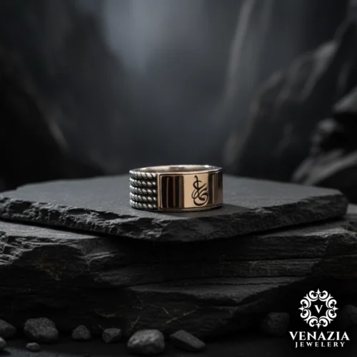 2 Sabır Gümüş Yüzük Modeli