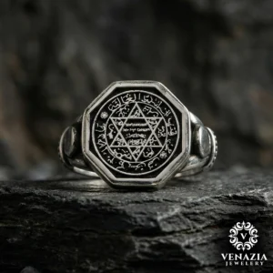 Hz. Süleyman Mührü Gümüş Yüzük