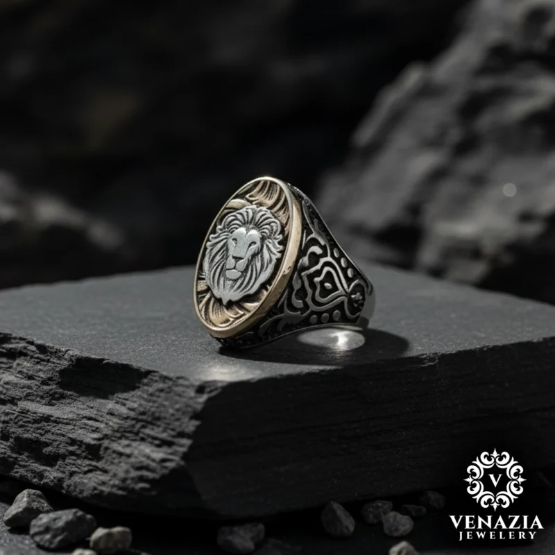 Aslan Gümüş Yüzük
