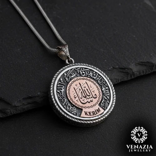 Dualı Gümüş Madalyon Modeli