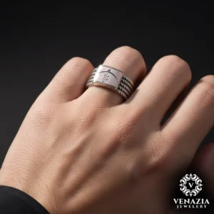 2 Eşlere Özel Hiç Gümüş Yüzük Set