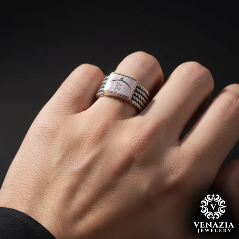 2 Eşlere Özel Hiç Gümüş Yüzük Set