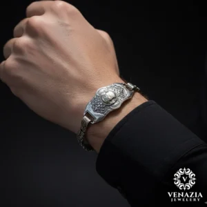 3 (3) Harfli ve İsimli Gümüş Bileklik