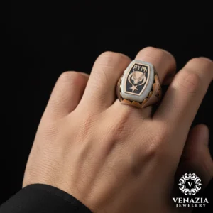 3 Türk Yazılı Gümüş Yüzük