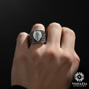 Türk Devletleri Gümüş Yüzük Modeli