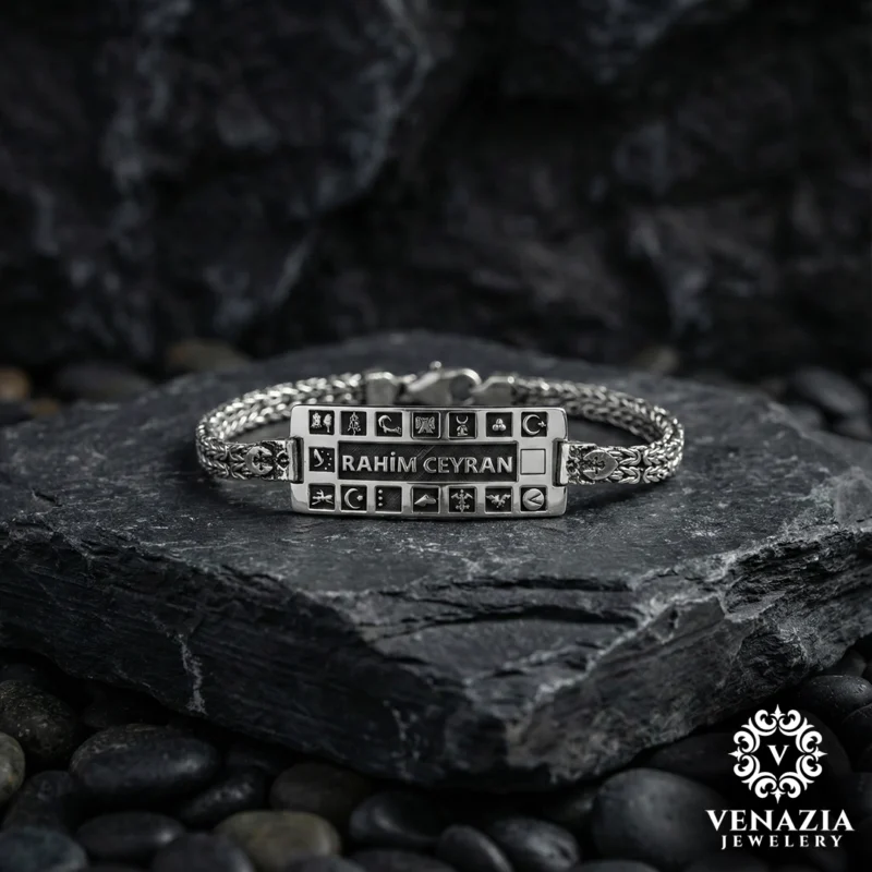 Türk Devletleri Gümüş Bileklik Modeli