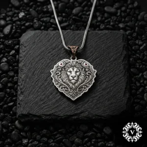 3 Aslan Gümüş Madalyon Modeli