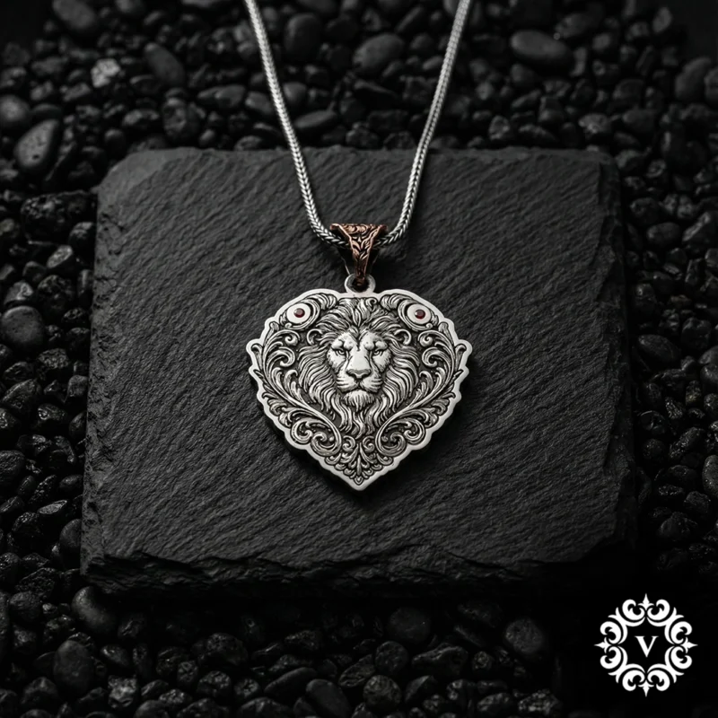 3 Aslan Gümüş Madalyon Modeli