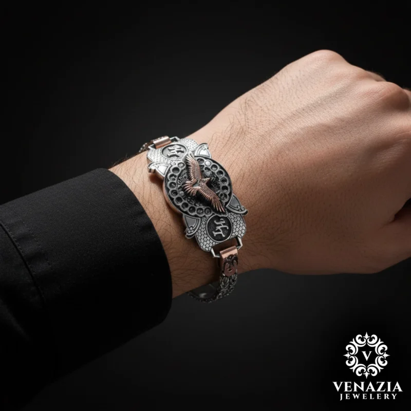 Türk Devletleri Gümüş Bileklik Modeli