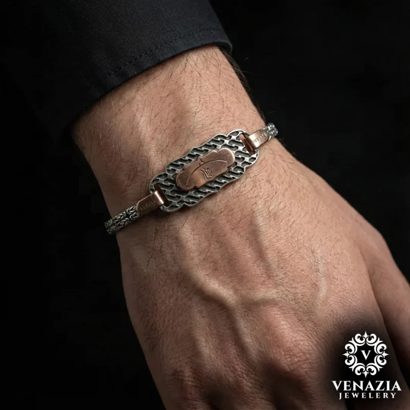 e Hiç Gümüş Bileklik Modeli