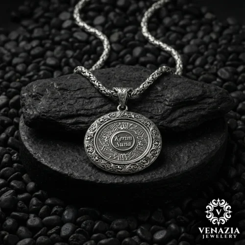 Dualı Gümüş Madalyon Modeli