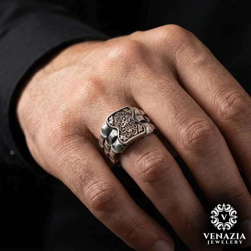 Dualı Gümüş Yüzük