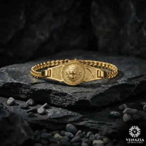 1 Aslan Gümüş Bileklik Modeli