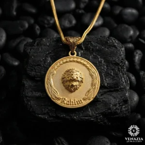 2 Aslan gümüş madalyon modeli