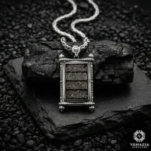 2 Harfli Gümüş Kolye