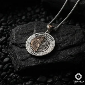 3 Kartal gümüş madalyon modeli