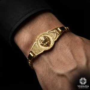 3 Aslan Gümüş Bileklik Modeli